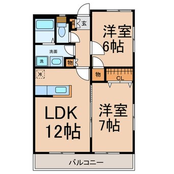 間取図 Ｋ・Ｒ・Ｔ