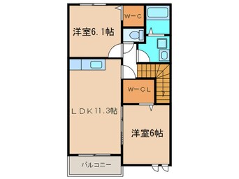 間取図 ミルトニアA