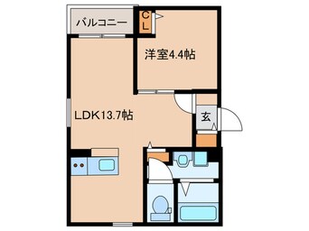 間取図 アークレジデンス中村日赤