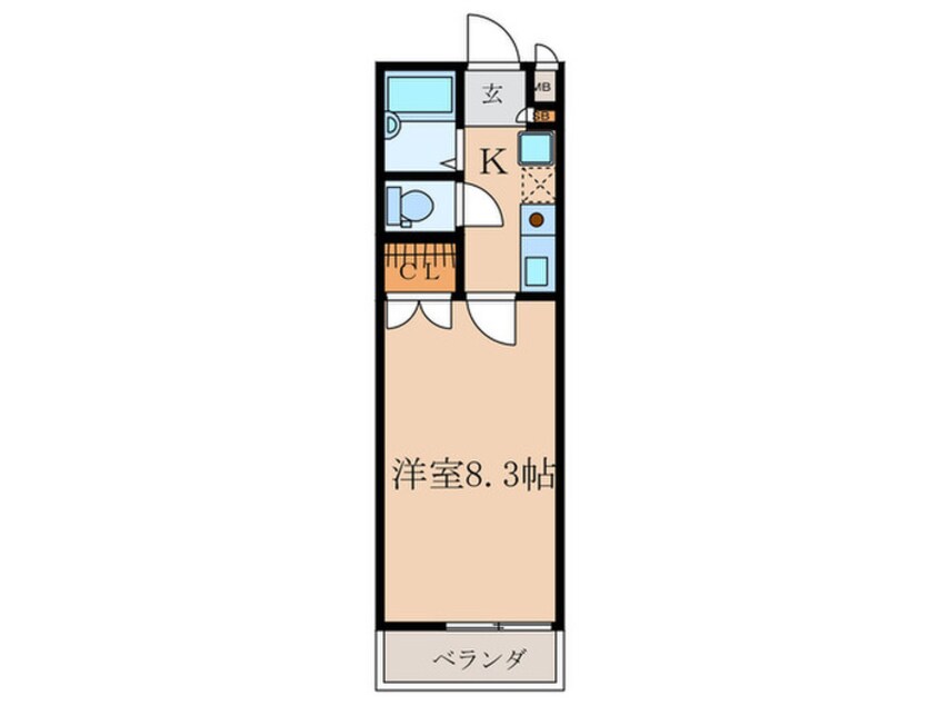 間取図 第２マンション菜の花