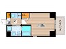 ｴｽﾃﾑﾌﾟﾗｻﾞ名古屋･栄ﾌﾟﾚﾐｱﾑ(1001) 1Kの間取り
