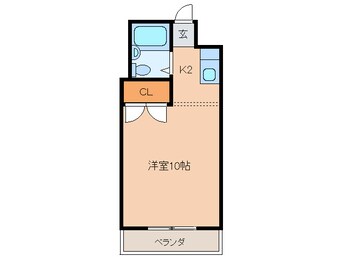 間取図 シャト－ 今伊勢