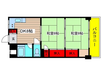 間取図 上浜ビル