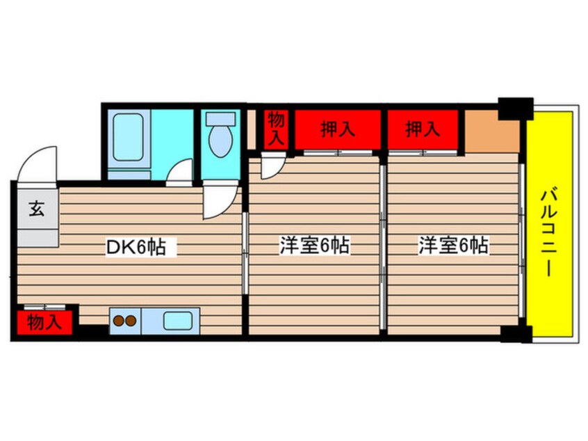 間取図 上浜ビル