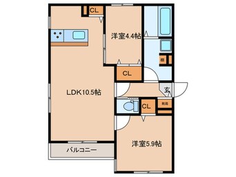 間取図 RUSCELLO守山