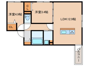 間取図 RUSCELLO守山