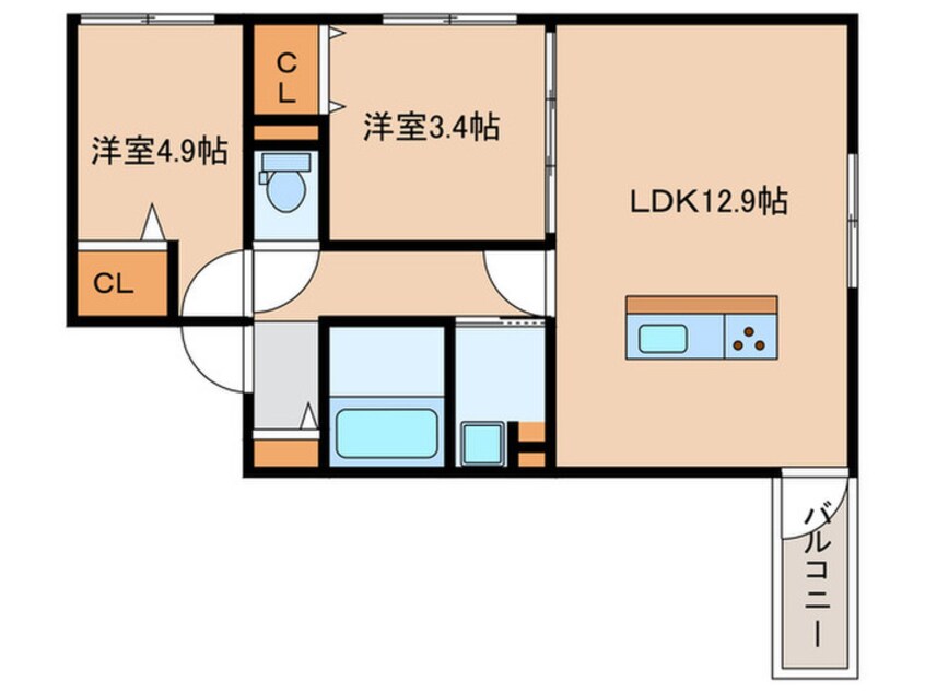 間取図 RUSCELLO守山