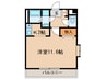 コンド・勝川(203) 1Kの間取り