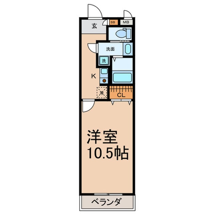 間取り図 メゾンセラータ平芝