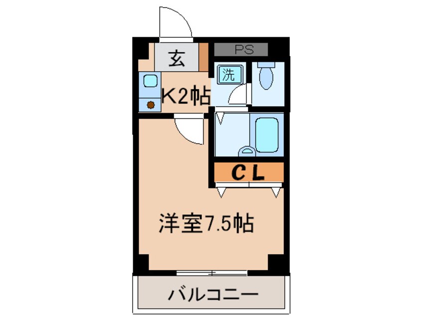 間取図 プチメゾン矢田