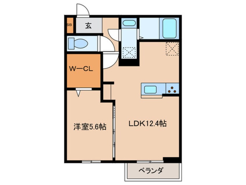 間取図 セントラルガーデン名駅東