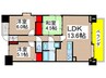 アメニティ白金(1103） 3LDKの間取り