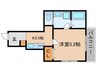ＷｉｓｔｅｒｉａⅡ 1Kの間取り