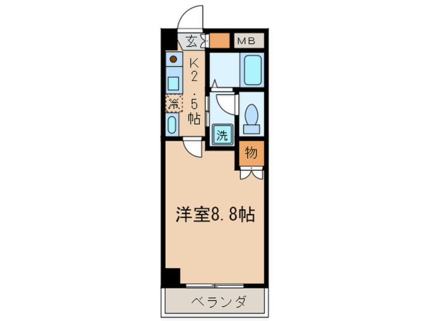 間取図 グランドゥ－ル古出来