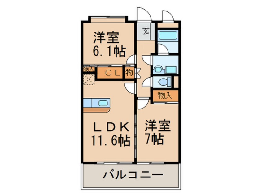 間取図 ルグラン