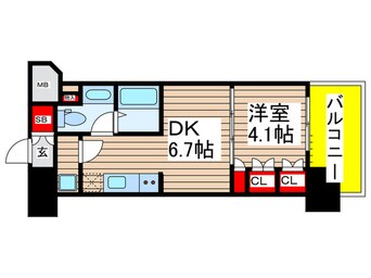 間取図 ザ・パークハビオ新栄