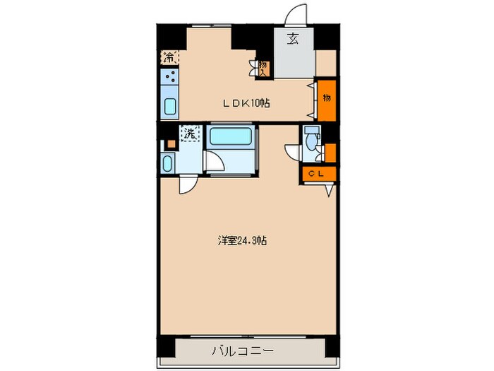 間取り図 カスタリア伏見