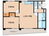 サンシャイン本郷B棟 2LDKの間取り