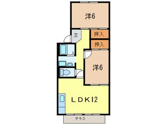 間取図 グリーンハイツ今川