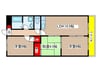 セゾンフルール 3LDKの間取り