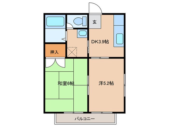 間取り図 メゾン坂左右