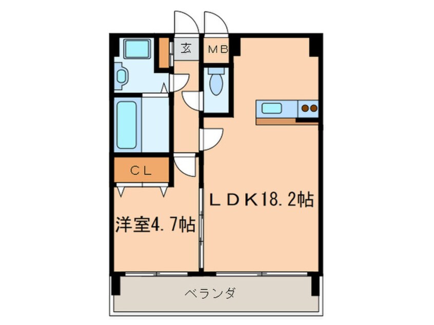 間取図 グラッドウィン山王