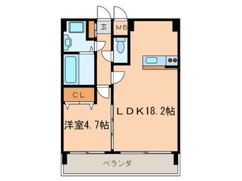 間取図 グラッドウィン山王