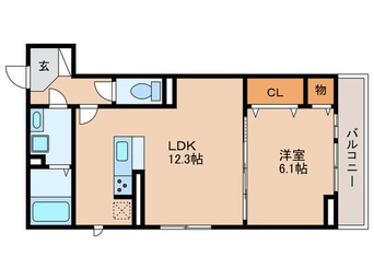 間取図 フェリーチェ