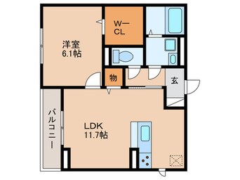 間取図 フェリーチェ