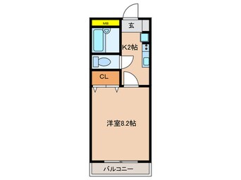 間取図 シャト－エトワ－ル