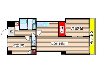 間取図 ミラ川名