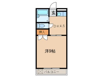 間取図 ハイツメモリ－