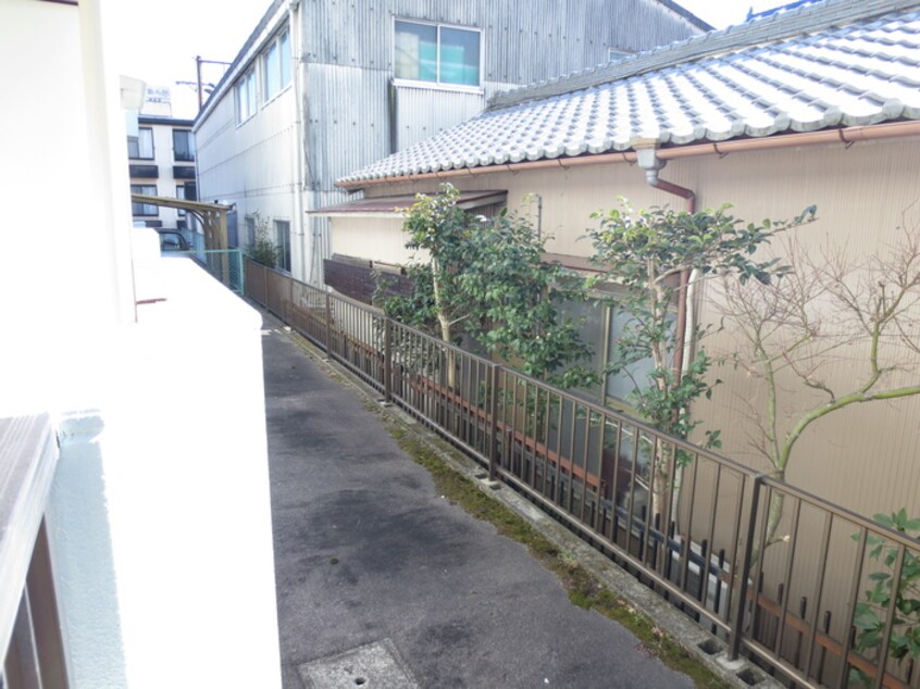 室内からの展望 ハイツメモリ－