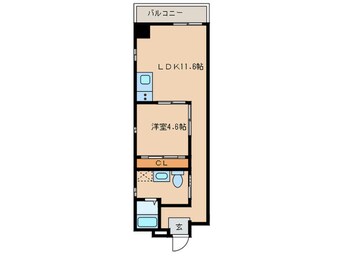 間取図 ザ・テラス丸の内ビル