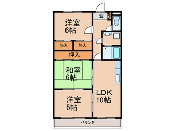 間取図 ファミール　鈴木