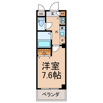 間取図 クリア・エヌ