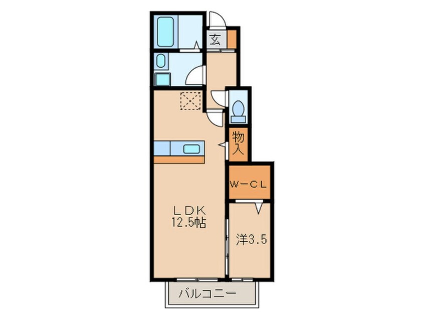 間取図 ユヒシア城北