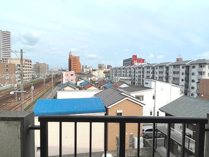 室内からの展望 マンション桜台