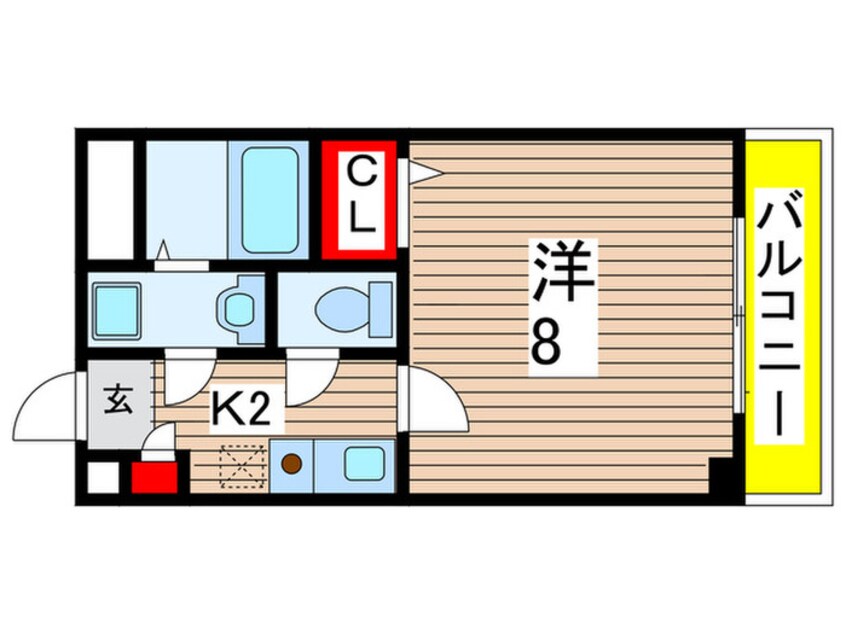 間取図 プログレスハイツ桜山