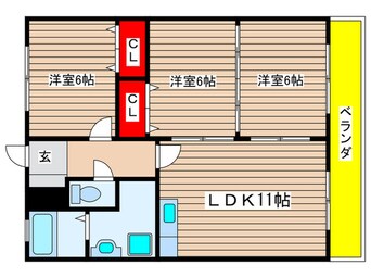 間取図 シンシア２