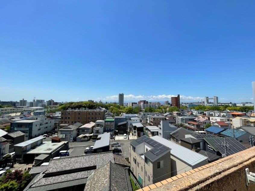 室内からの展望 プレスイン旗屋