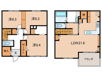間取図 朝日町４丁目戸建