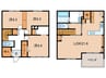 朝日町４丁目戸建 3LDKの間取り