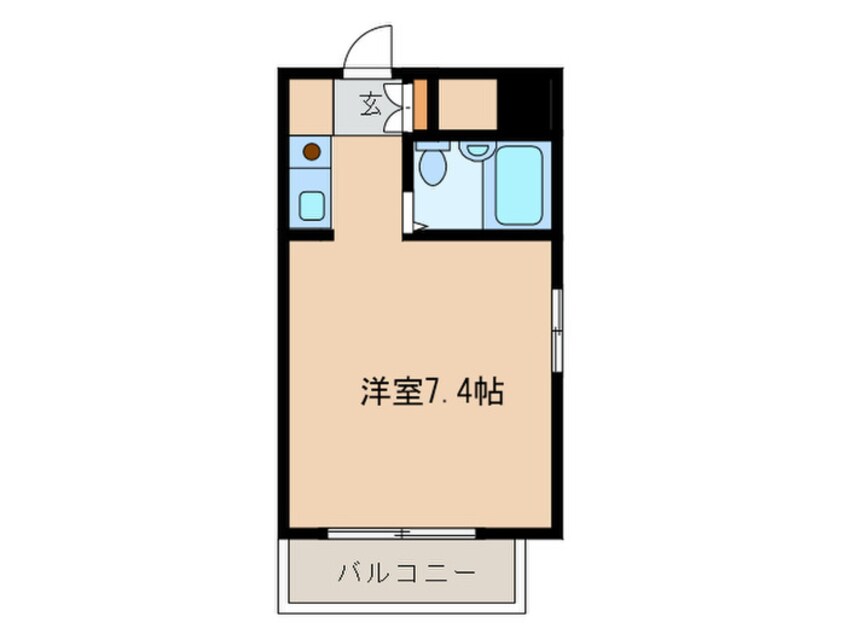 間取図 ダイアパレス新栄（303）