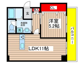 間取図 セントラルハイツ　カシノ