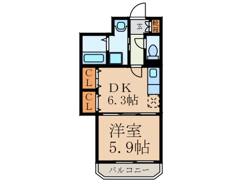 間取図 綾羽アネックス葵