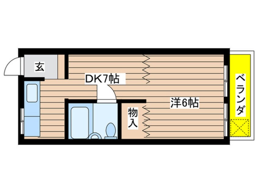 間取図 八事裏山ハイツ