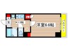 パルティール鶴舞（802） 1Kの間取り