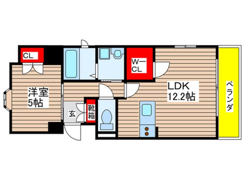 間取図 桜山ＦＯＲＴ
