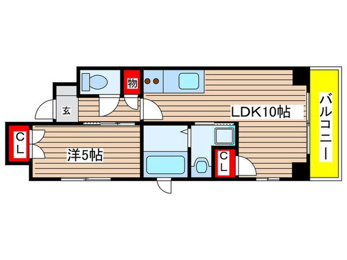 間取り図 桜山ＦＯＲＴ